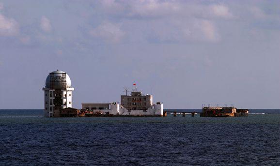 Station de radar du récif de Subi en 2009