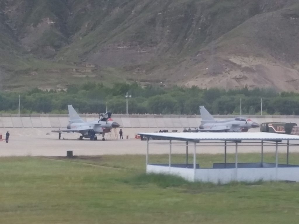 2016 08 23 - Déploiement de l'AWACS KJ-500 au Tibet - 08