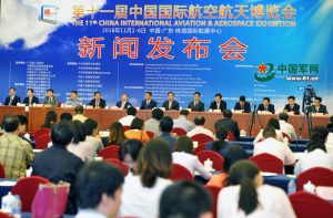 Conférence de presse d'Airshow China 2016 (Source : 81.cn)