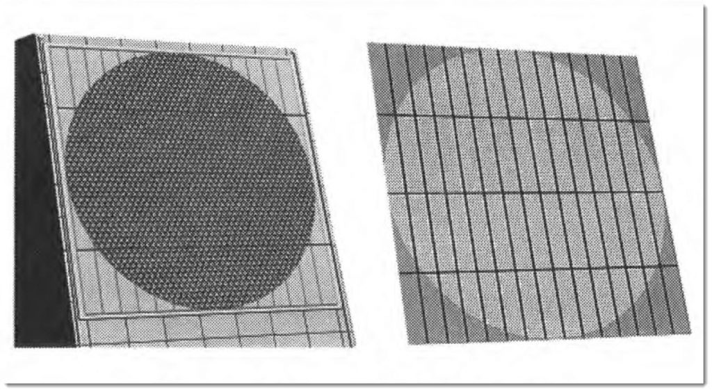 L'image de synthèse du radar d'alerte avancée en bande P, extrait d'un document de l'Institut n°14 de CETC