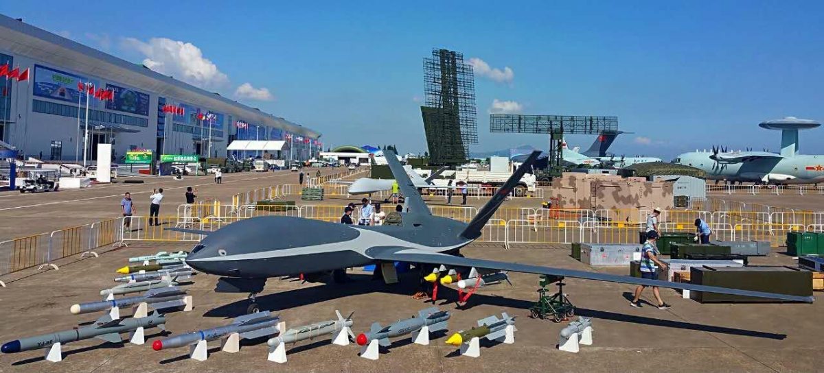 Cloud Shadow, l'un des drones armés présentés à l'Airshow China 2016